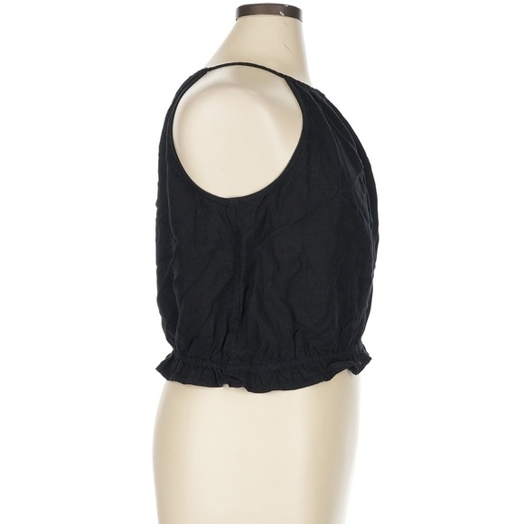 Anthropologie Pilcro Cropped Linen Halter Top, - Picture 8 of 10